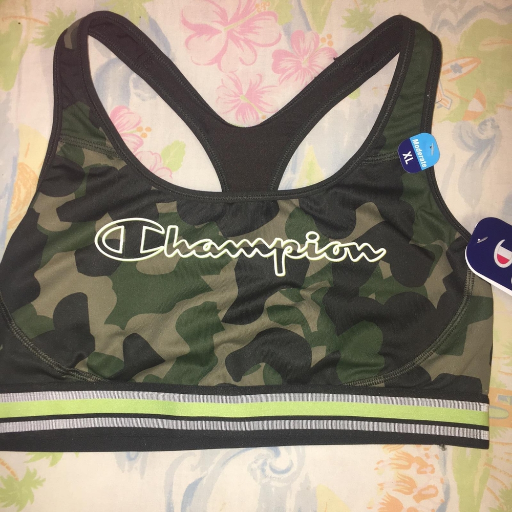 Champion sports bra camo